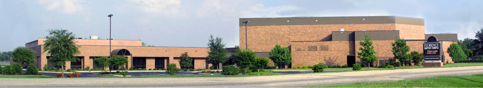 Panoramic view of the Florence Baptist Temple campus