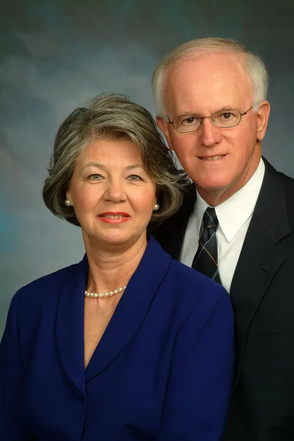An earlier portrait of Bill and Norma Monroe