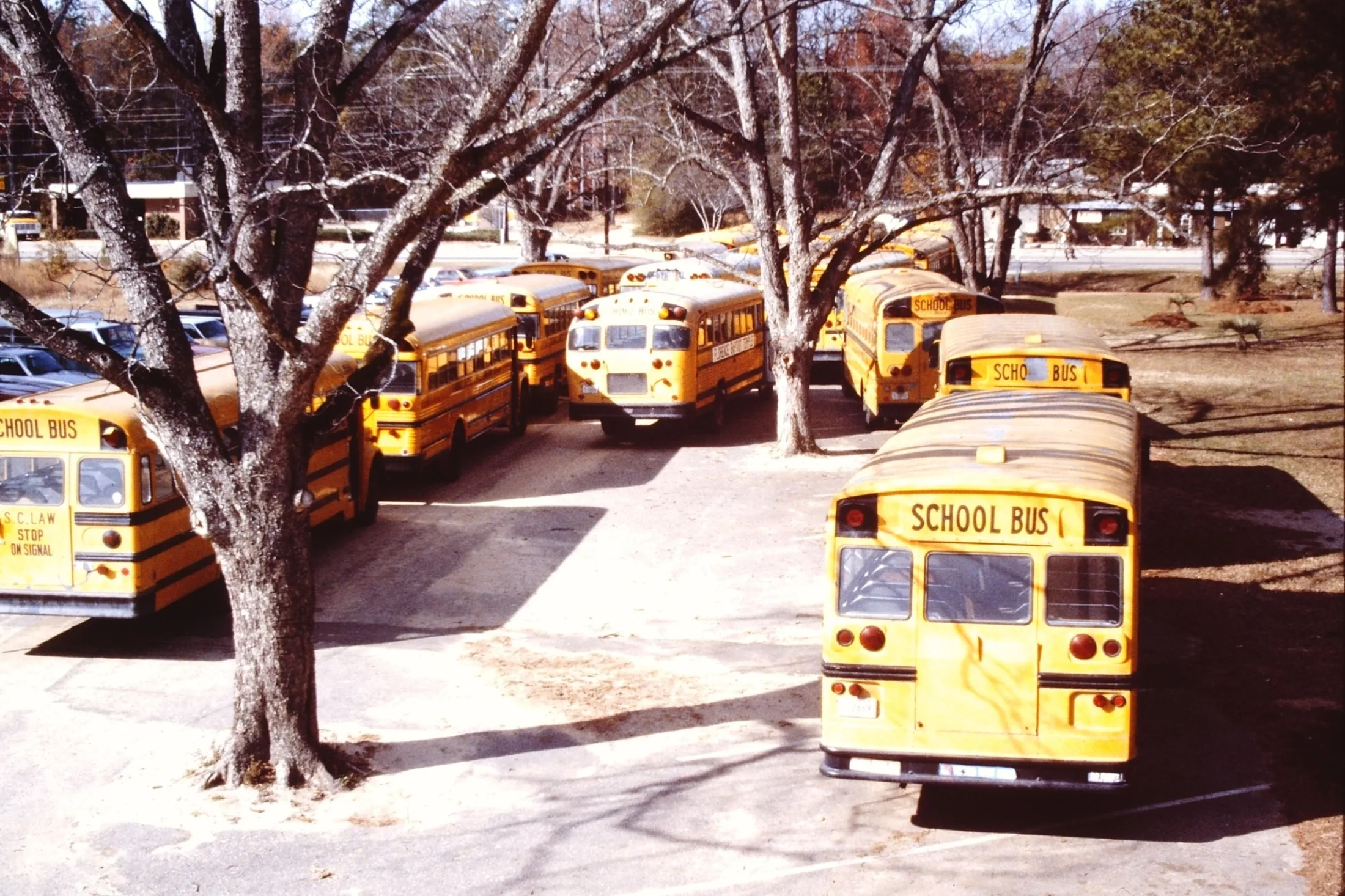 Historic Florence Baptist Temple bus fleet